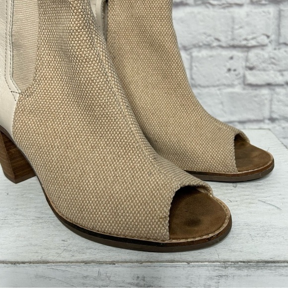 Toms Whisper Majorca Canvas & Leather Bootie - Picture 6 of 16